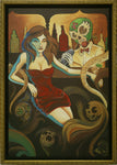 Come Hither Bar Acrylic Fine Art Painting